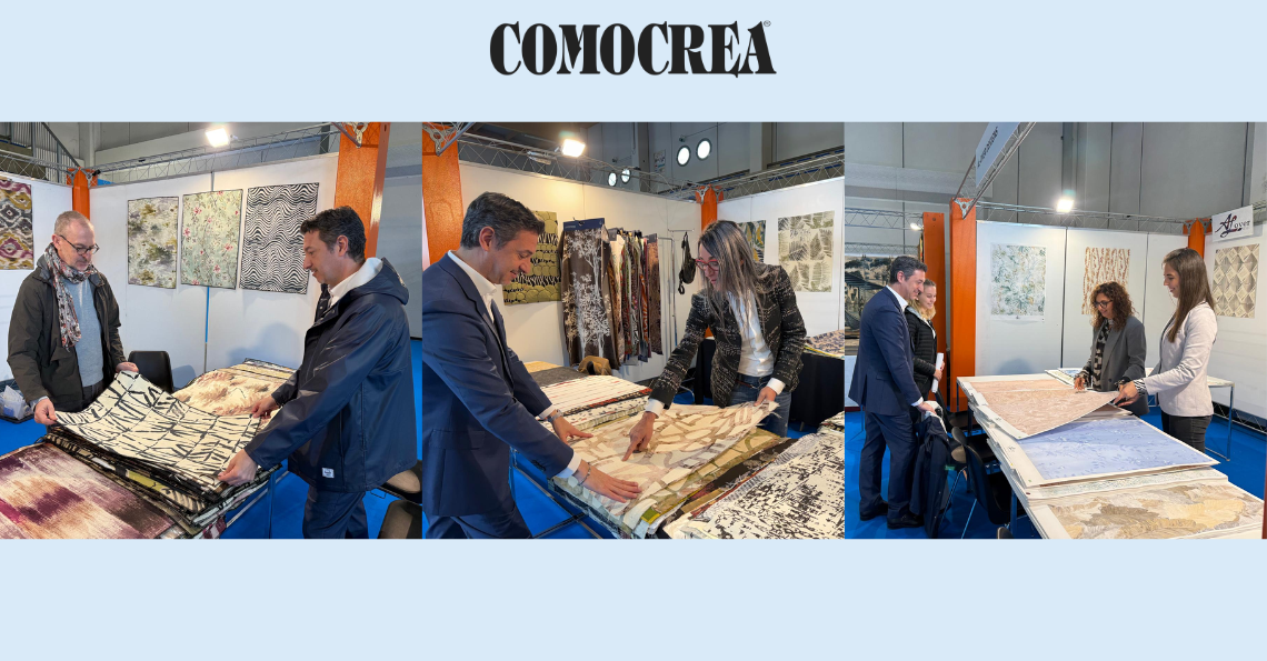 COMOCREA INTERNI: CREATIVITÀ COMASCA E BUYER INTERNAZIONALI AL PALAZZETTO DI CERNOBBIO